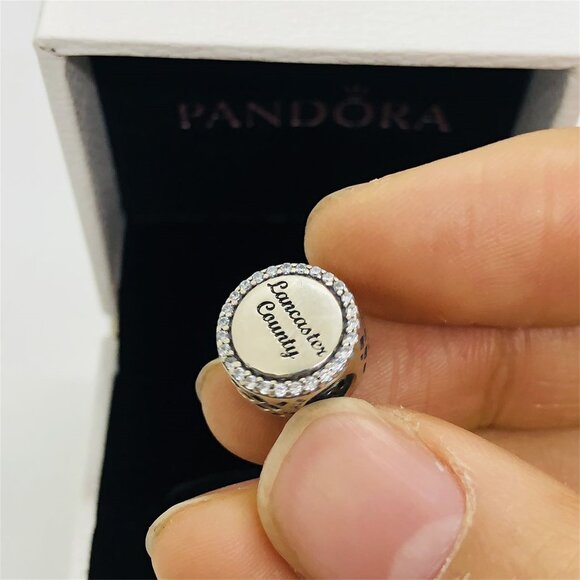 ✨🔥Pandora Lancaster County Exclusive Charm Travel Pendant S925 Sterling Silver - Picture 3 of 7